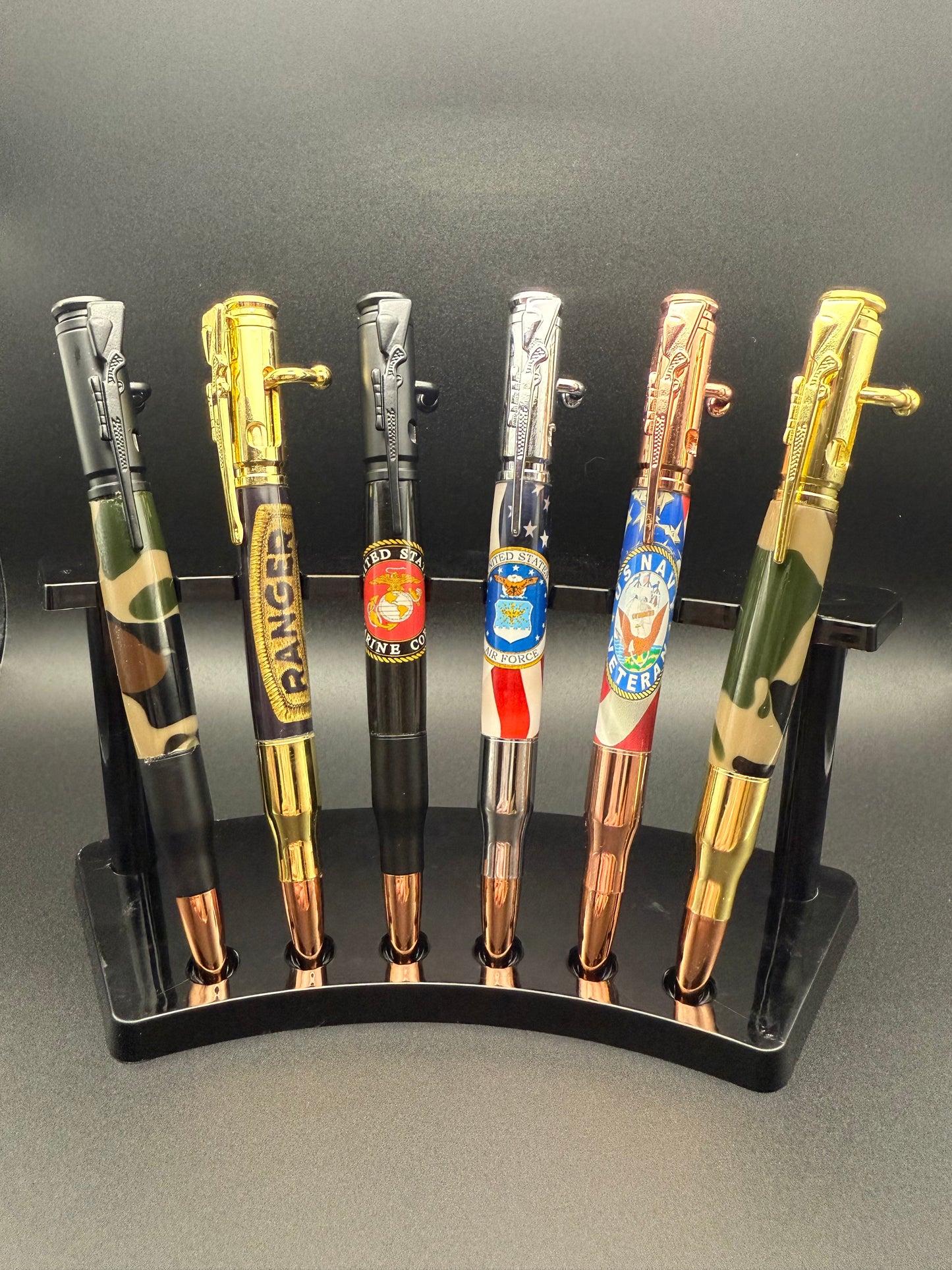 Bolt Action Military and Camo Pens
