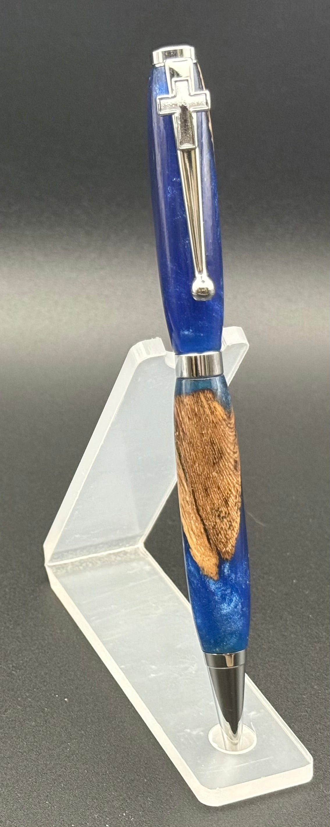 Epoxy Wood Blend Slim Line Pen