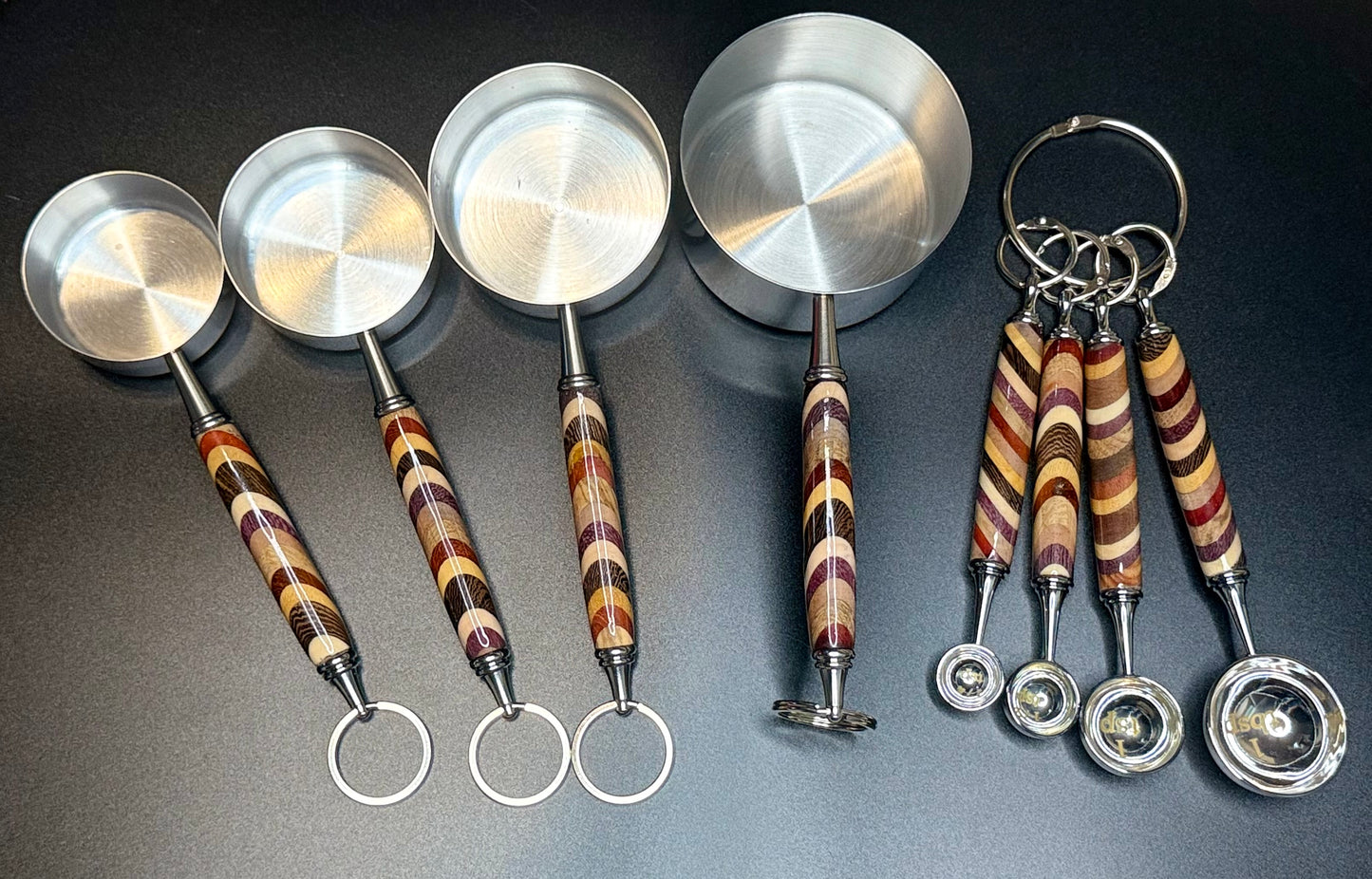 Measuring cups and spoons - Grapevine and Epoxy blend
