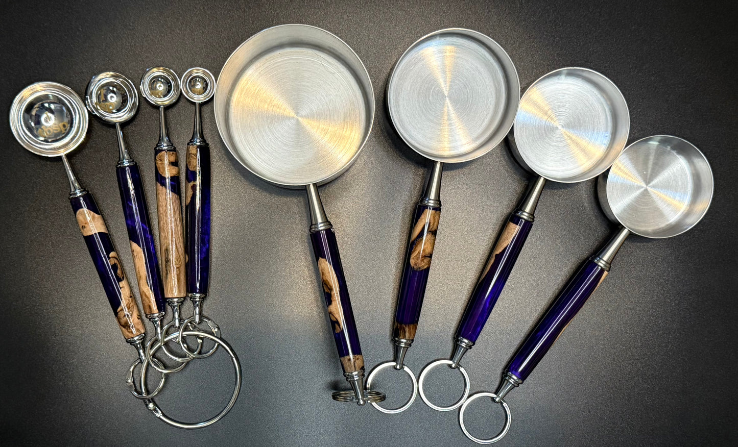 Measuring cups and spoons - Grapevine and Epoxy blend