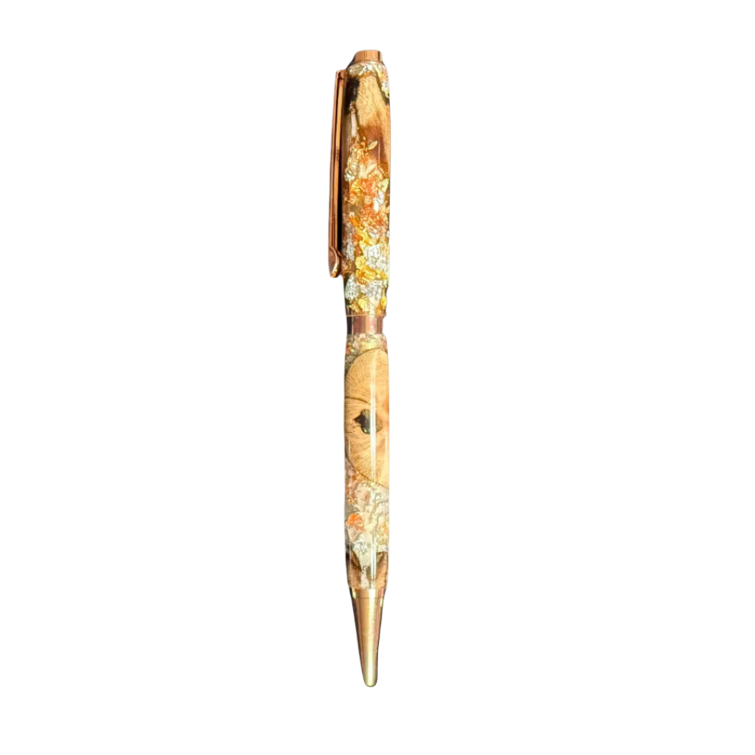 Epoxy Wood Blend Slim Line Pen